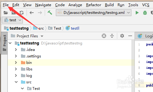 IntelliJ IDEA怎么代码样式选项卡大小
