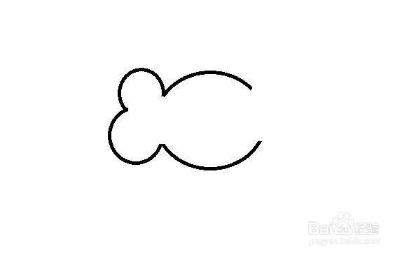 如何画雨云的简笔画