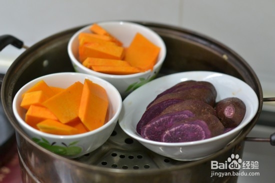 紫薯南瓜沙拉泥