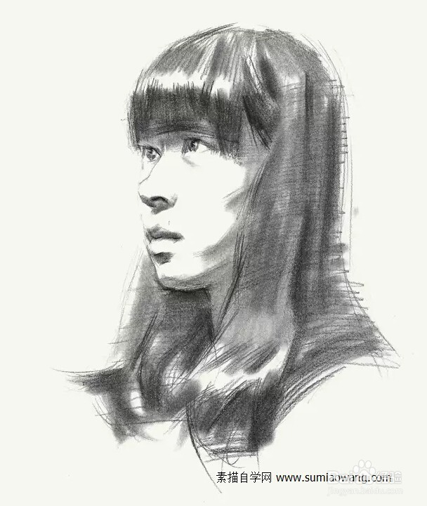 素描头像基础教程