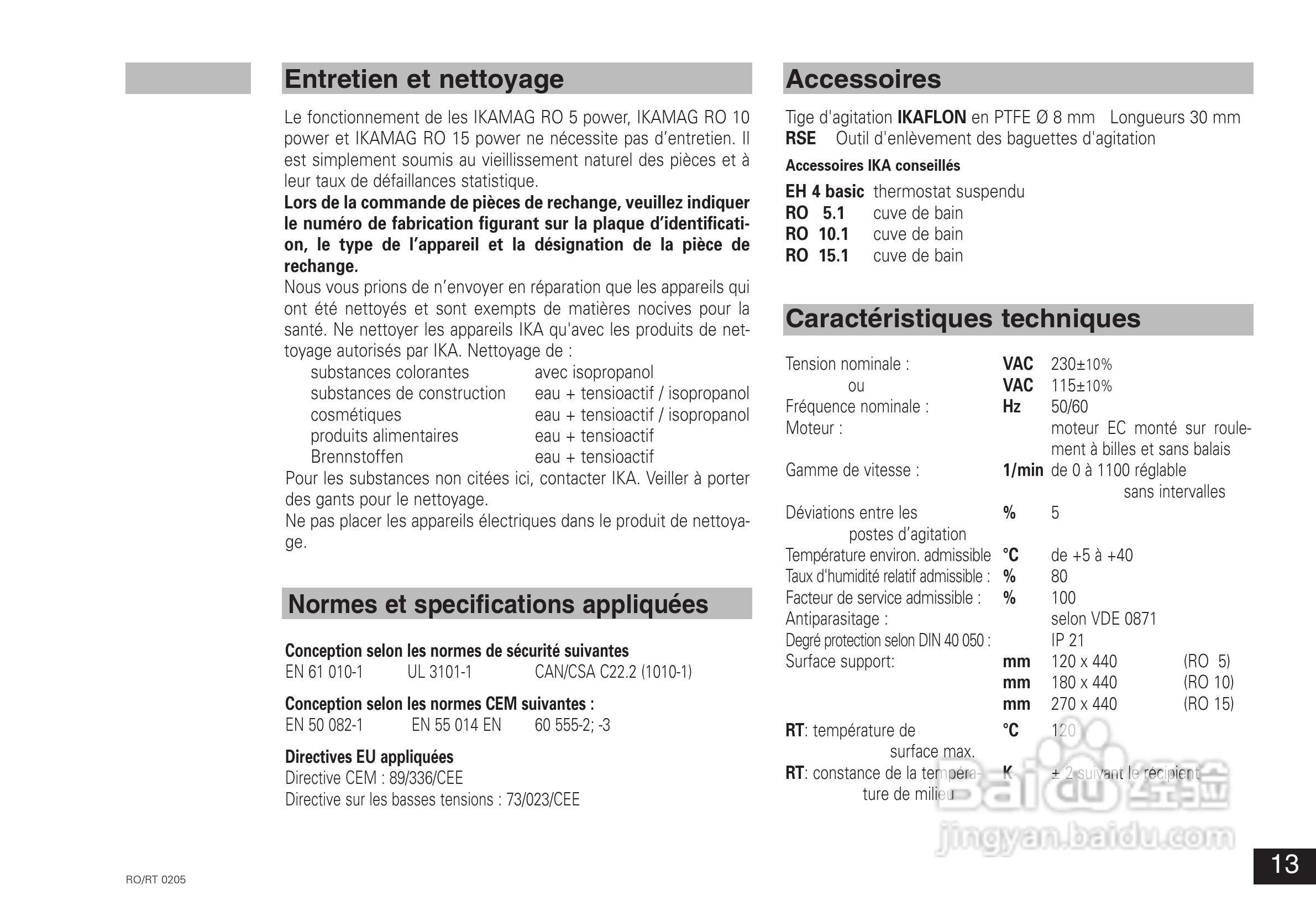 IKA RO10高效10点磁力搅拌器使用说明书