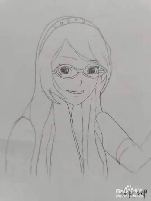 卡通佐良娜怎么画