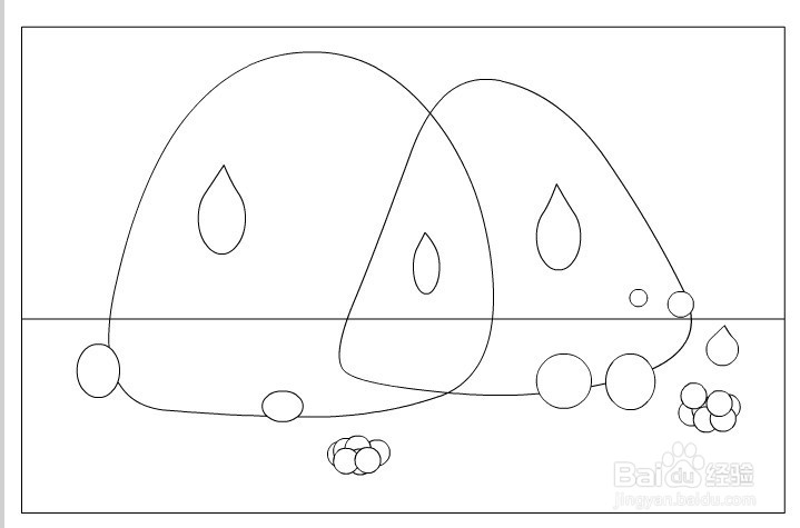 Flash如何绘制一个简单青山绿水场景