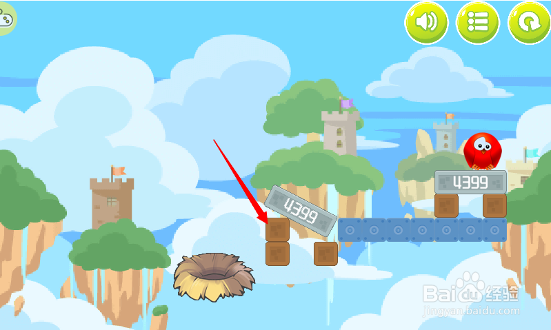 小游戏泡泡鸟历险记4第3关