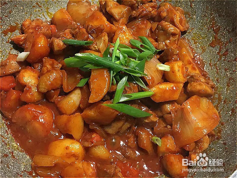 如何做辣酱烧去骨鸡腿