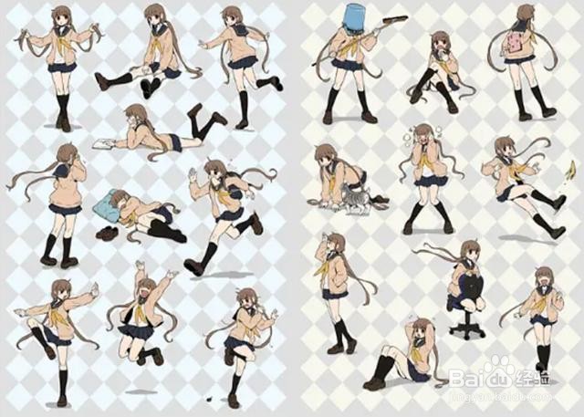 人体绘画中的动态怎么画？