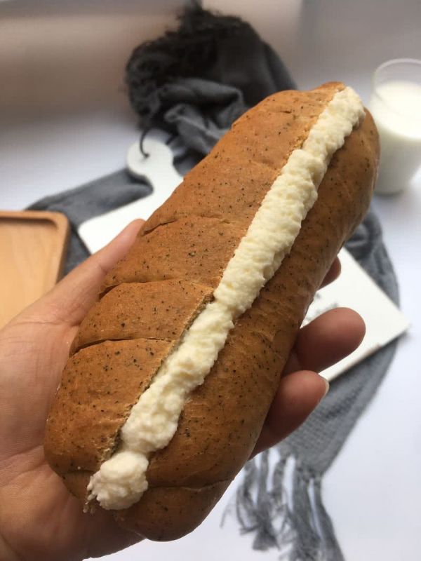 红茶奶油包#美的FUN烤箱.焙有FUN儿#