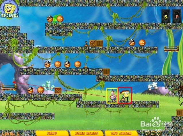 海绵宝宝闹鬼节游戏攻略