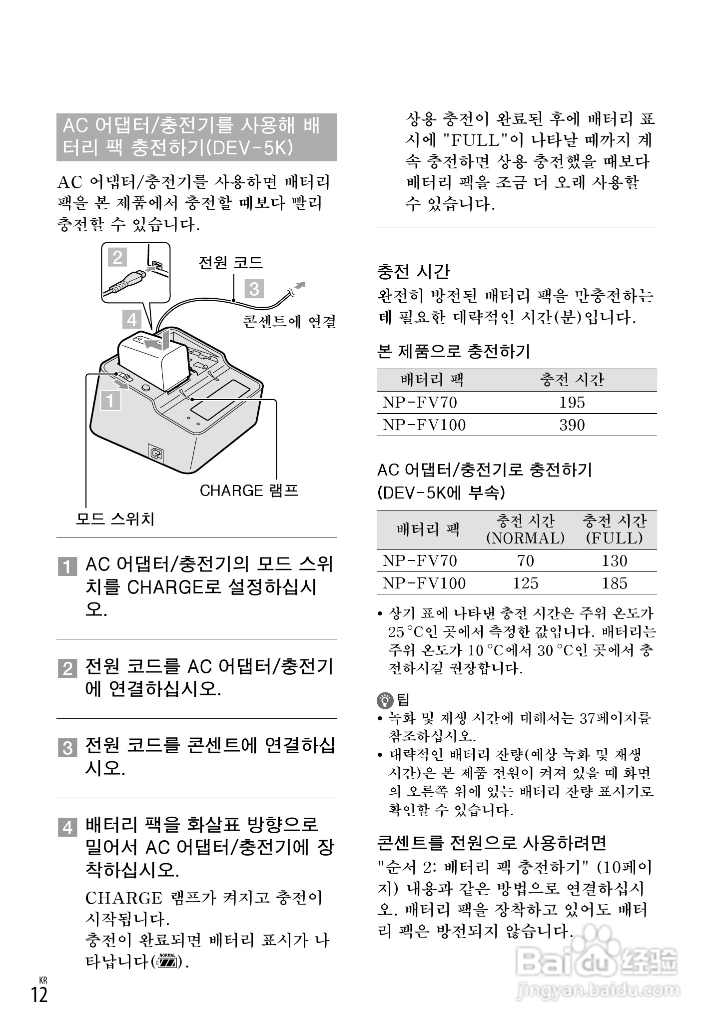 索尼DEV-5K数码摄相机使用说明书:[16]