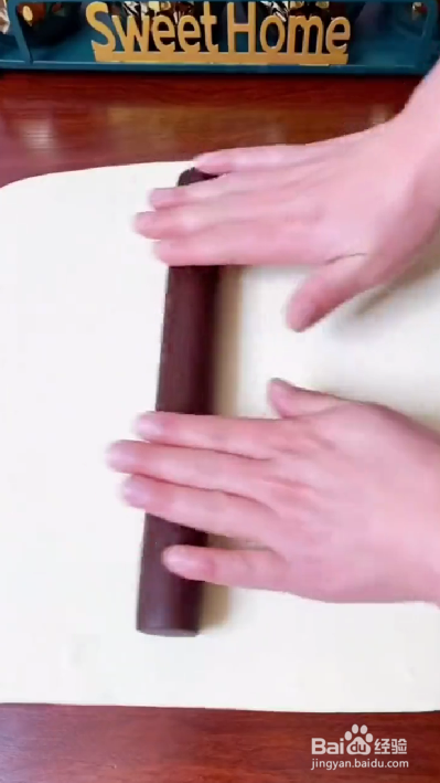 贝壳豆沙包的做法