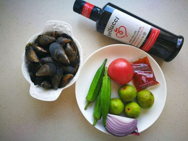 无花果贻贝沙拉