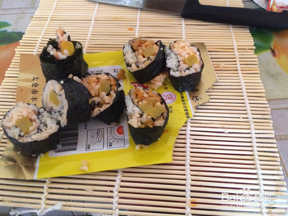 【麦兜★自作寿司】