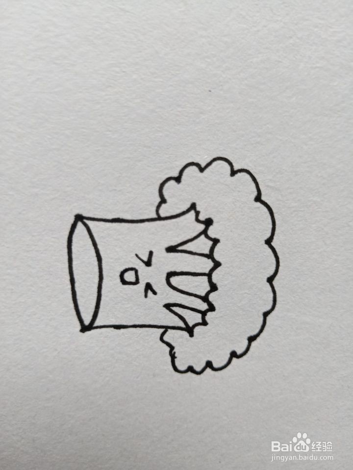 怎么画简笔画西兰花？