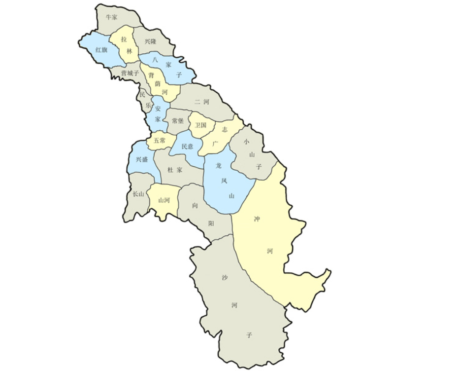 五常市有多少个乡镇