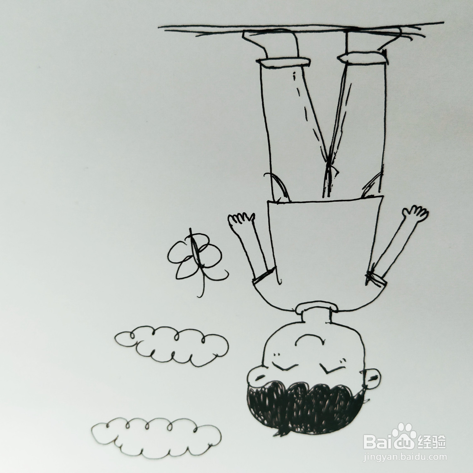 怎么画一位瘦高的男生简笔画呢？