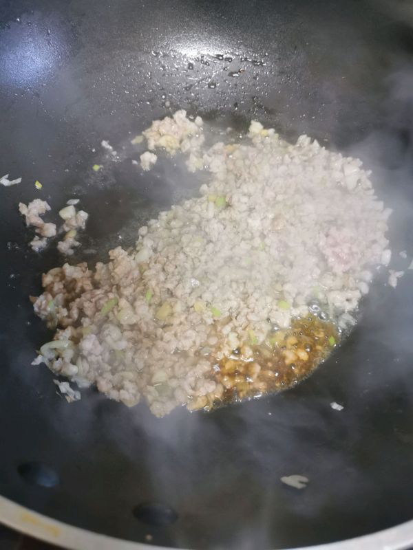 榄菜肉末四季豆