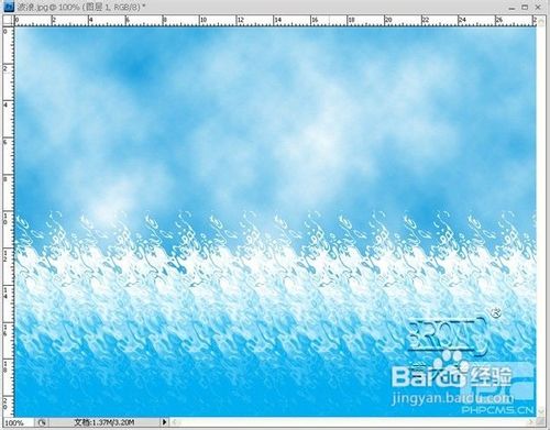 职称计算机辅导:如何用Photoshop制作海面波浪