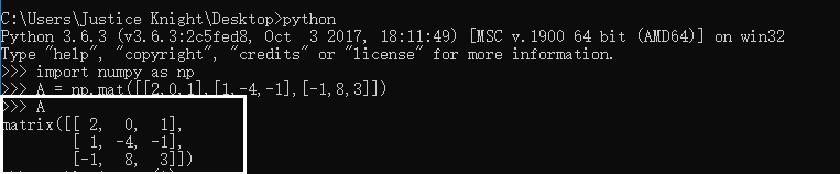 Python怎么计算行列式,计算行列式