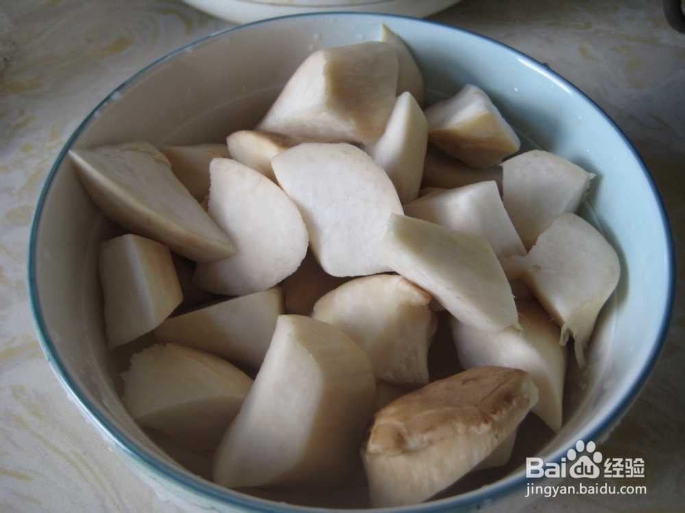 红烧排骨杏鲍菇