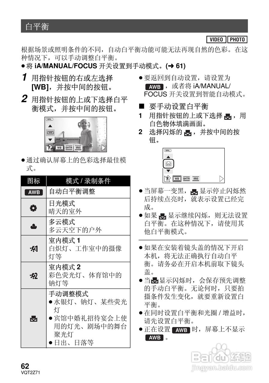 松下HDC-MDH1GK高清摄像机使用说明书:[7]