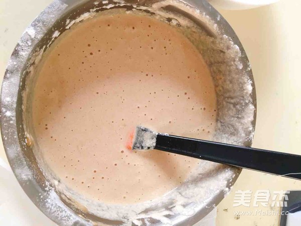 香蕉巧克力卡仕达蛋糕