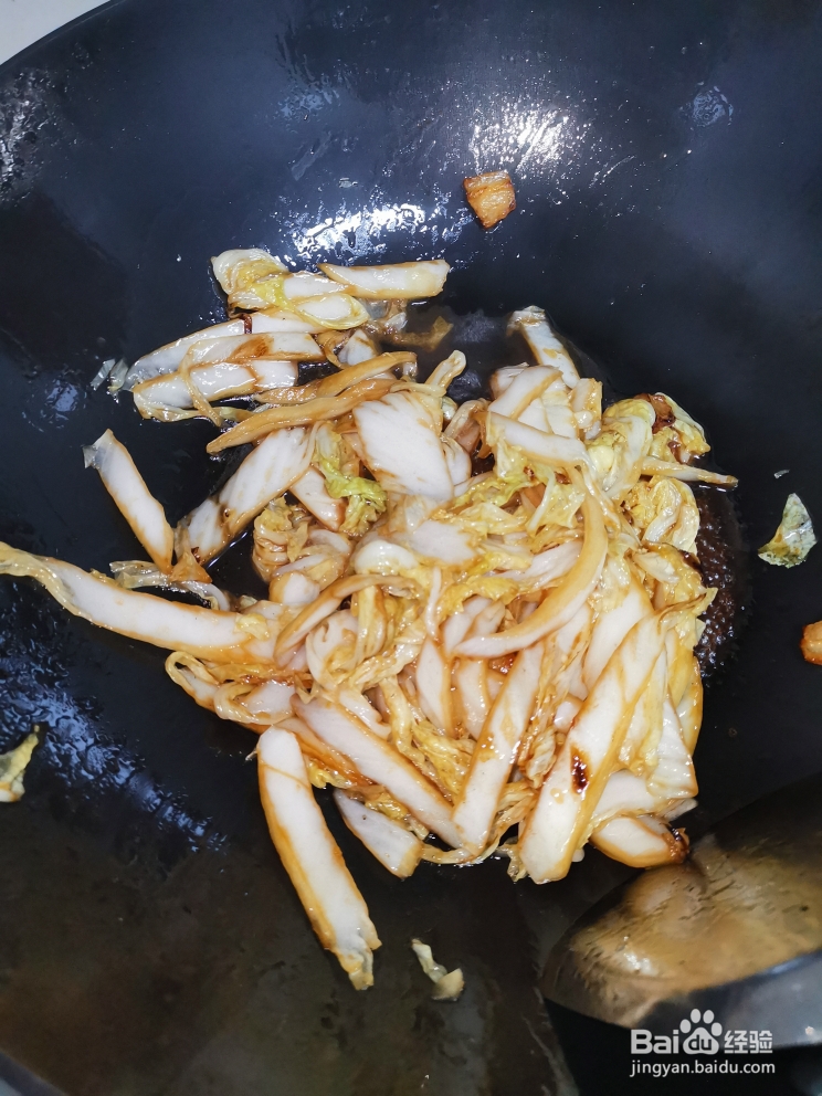 不费事做家常白菜粉条