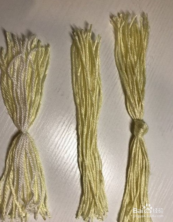 毛线制作小鸟