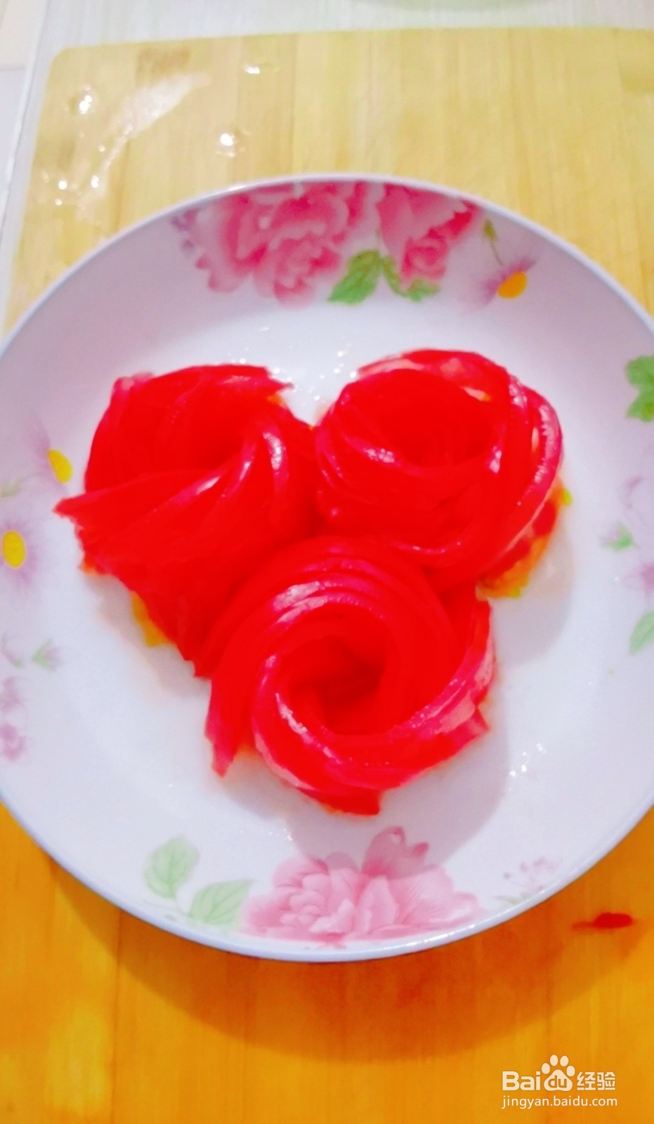 玫瑰花西红柿做法技巧