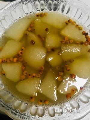 沙棘梨汤的做法