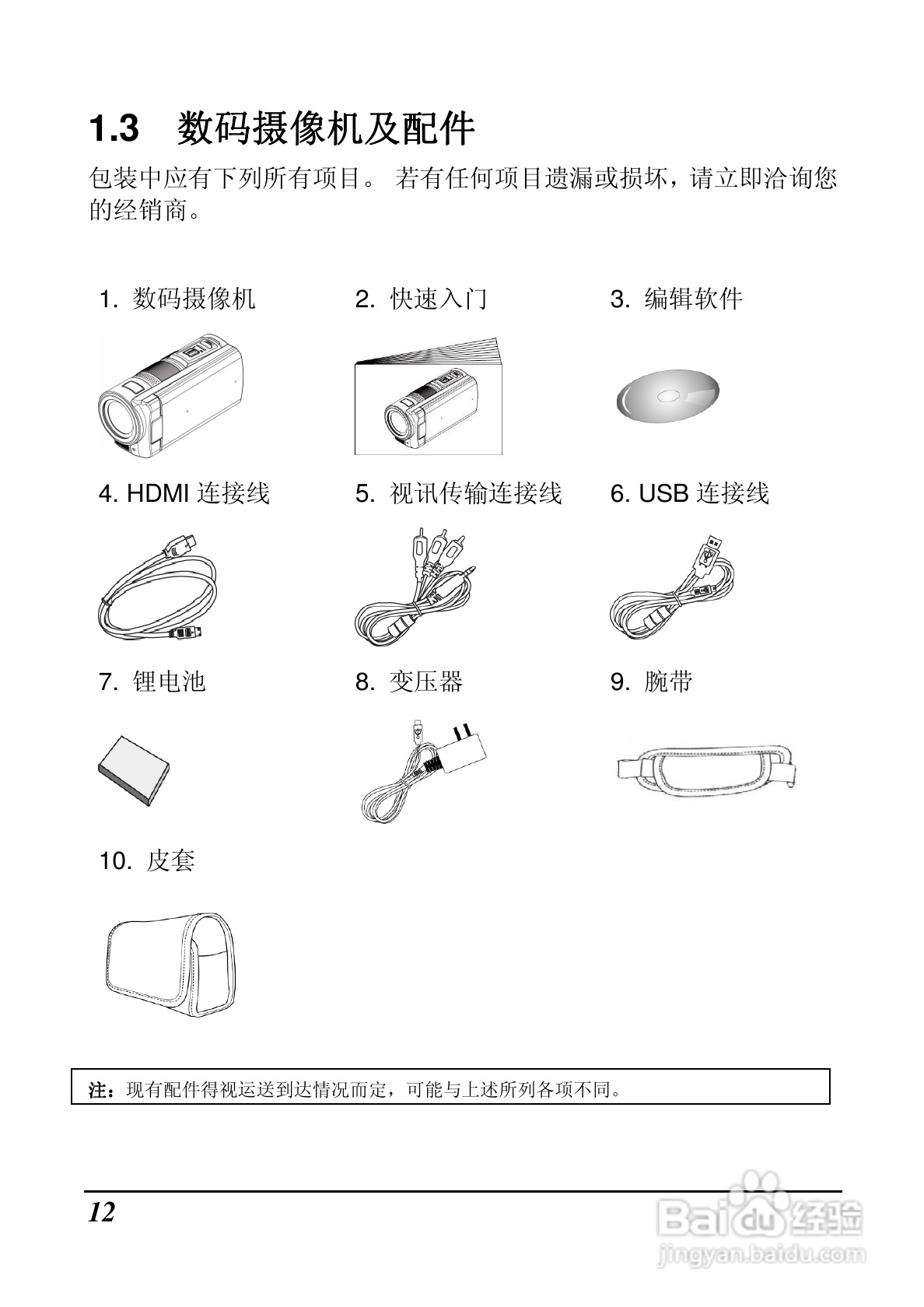 BenQ DV M31数码摄像机使用说明书:[2]