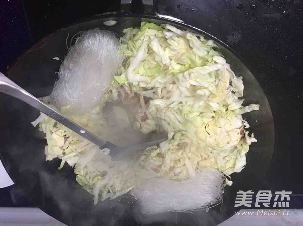 头菜肉沫粉丝