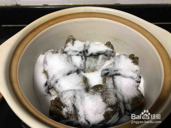 美味盐焗大闸蟹