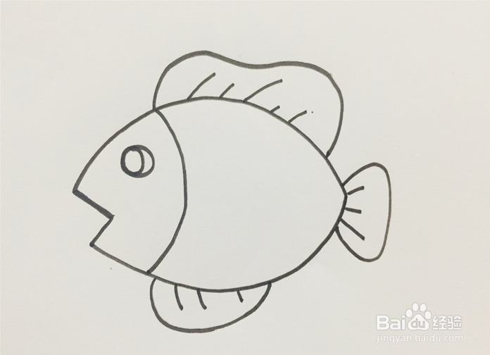鱼鳞应该怎么画