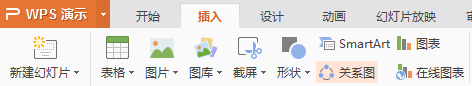 如何在PPT中插入并列关系图