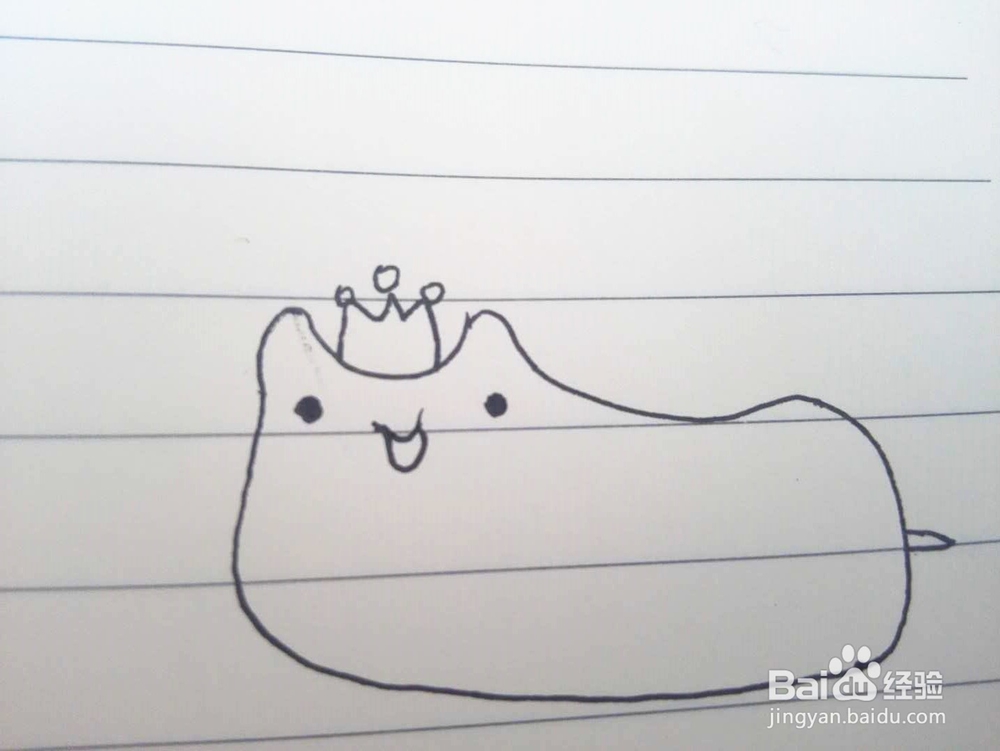 简笔画之卡通人物经验分享三