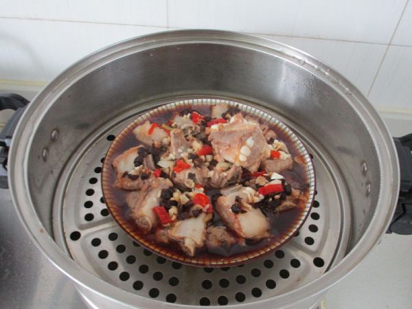 豆豉土豆蒸肋排