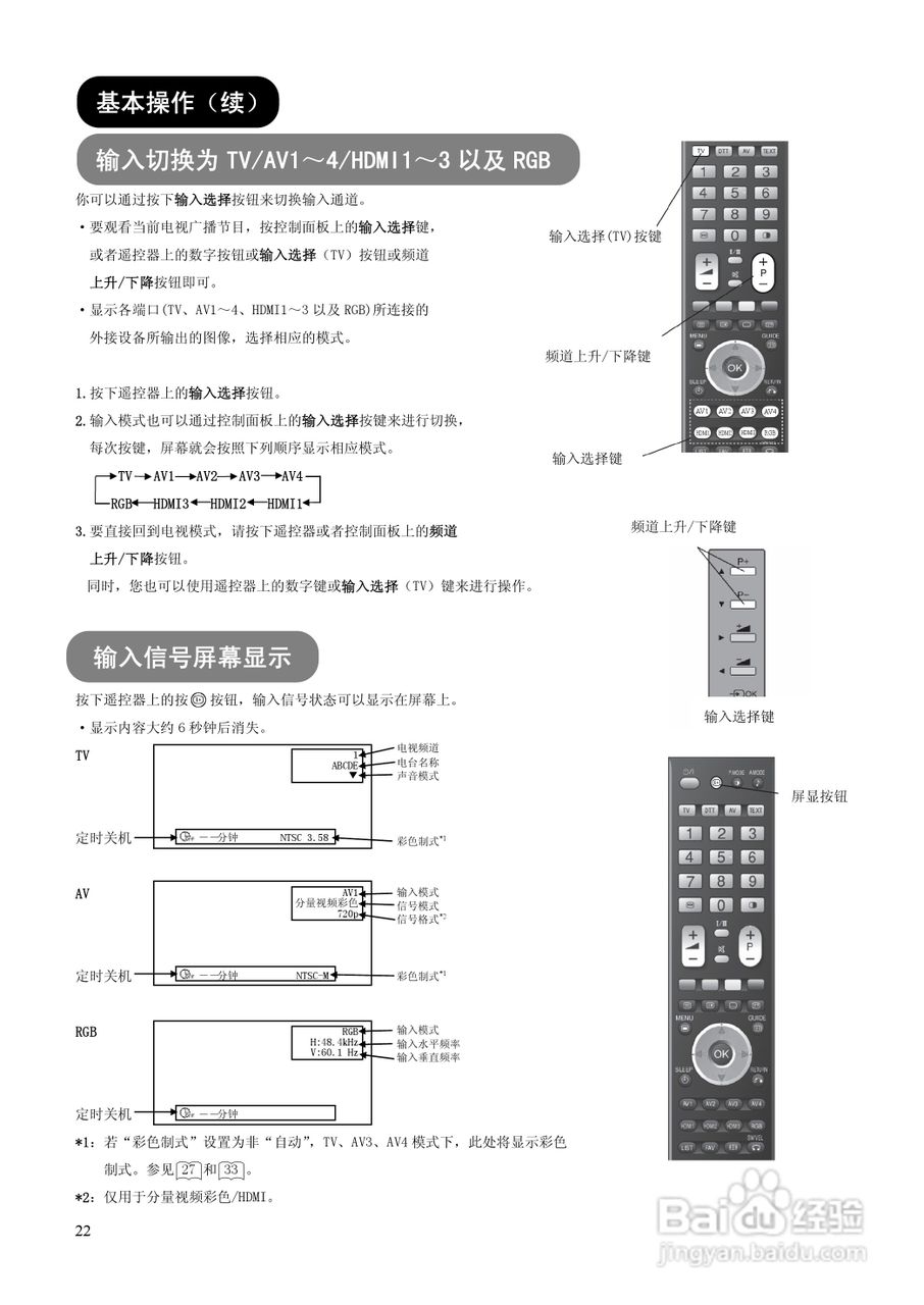 日立P50A102C彩电使用说明书:[3]