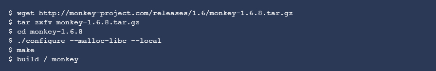 在Linux上如何安装Monkey？