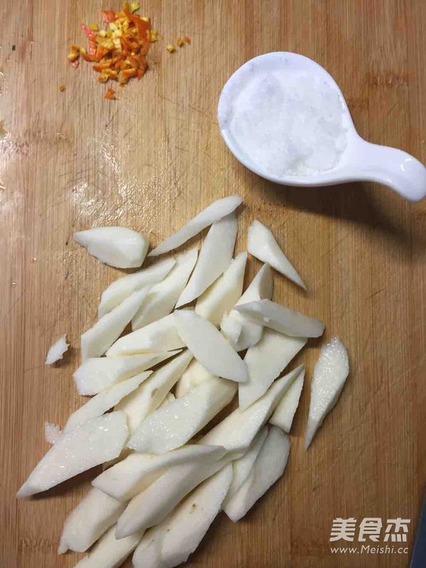 橙皮山药的做法
