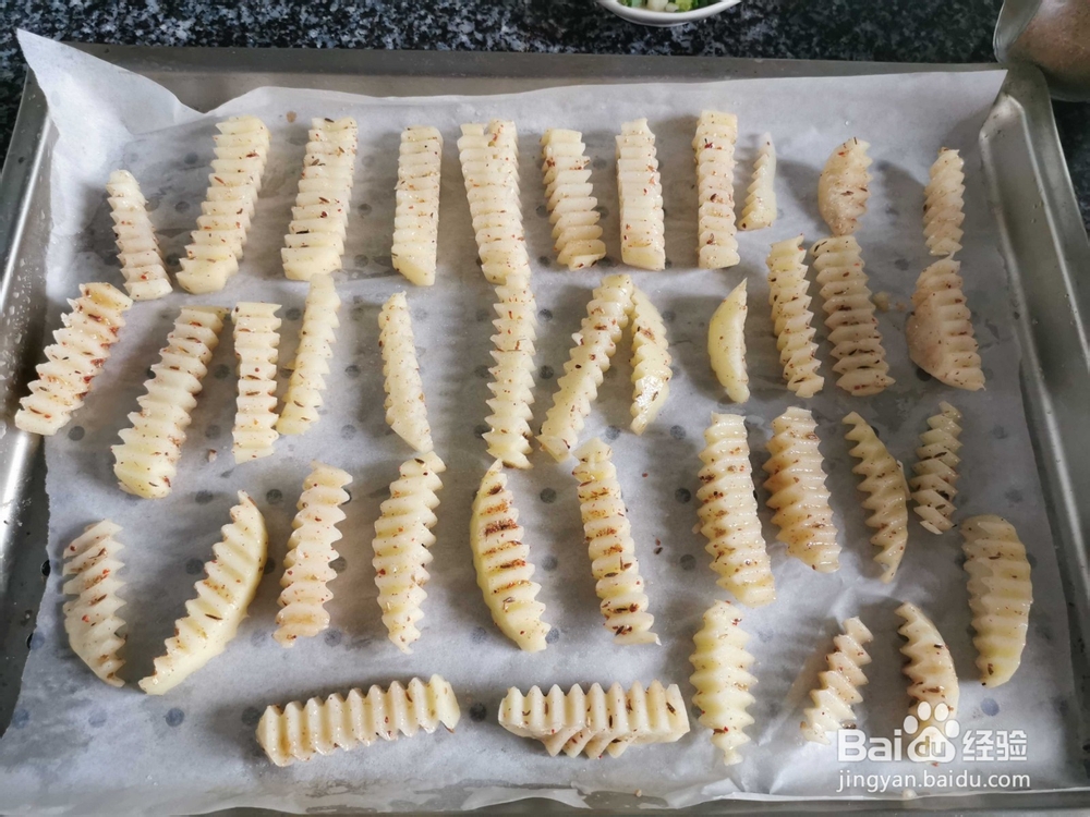 烤薯条的做法