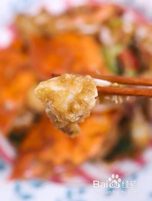 葱姜炒蟹的做法