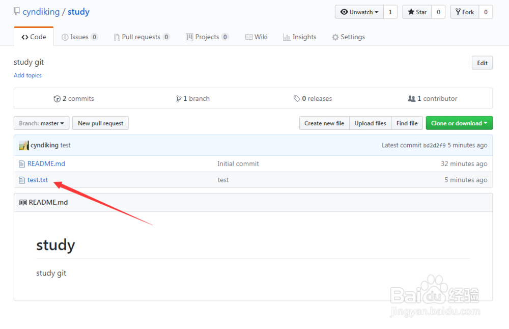git克隆仓库并推送到远程