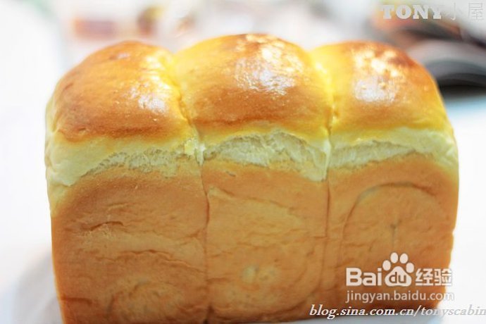 不用面包机不用揉面也可以吃到正宗的土司