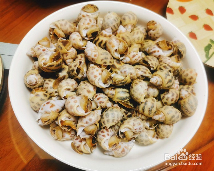 盐焗鲜美花螺