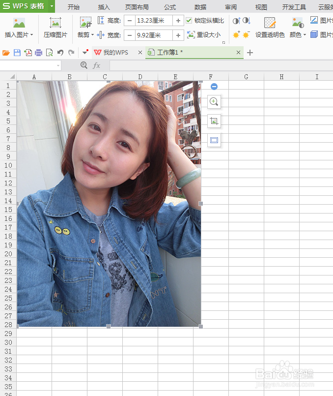 WPSExcel2007中插入图片的操作方法