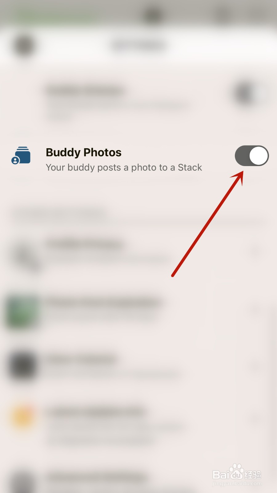 Hipstamatic如何开启Buddy Photos