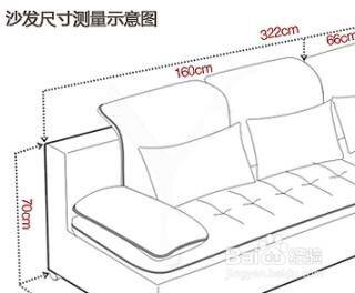 沙发尺寸怎么测量