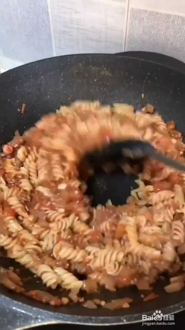 怎么做番茄肉酱意面