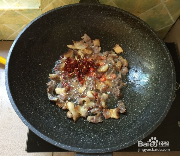 笋干炒腊肉的制作方法