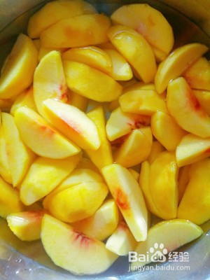 黄桃罐头改良版